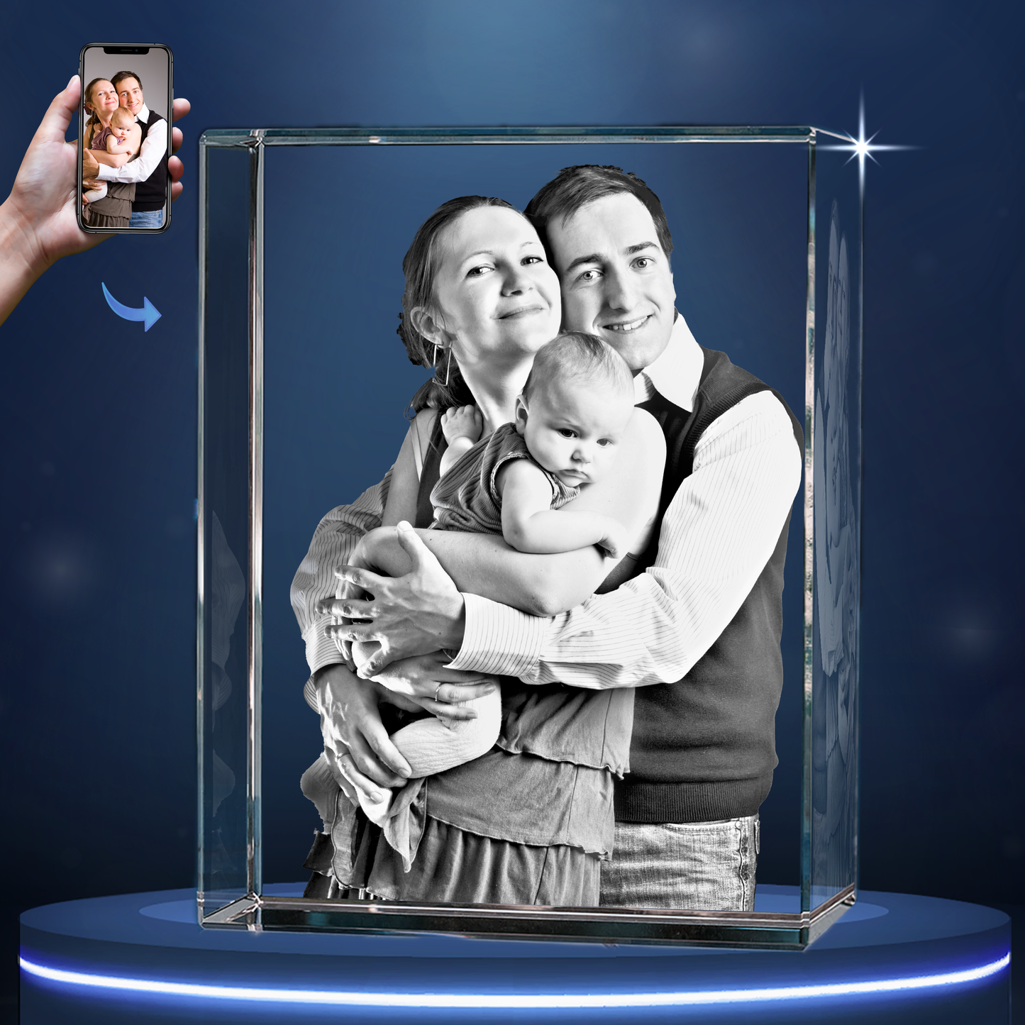 3D Tower Crystal