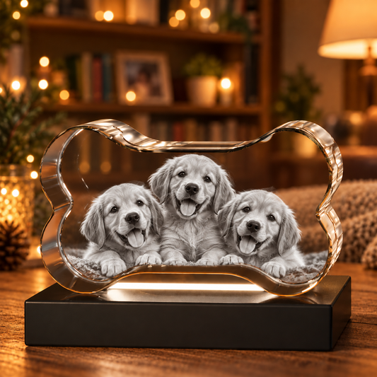 2D Pet Bone Crystal