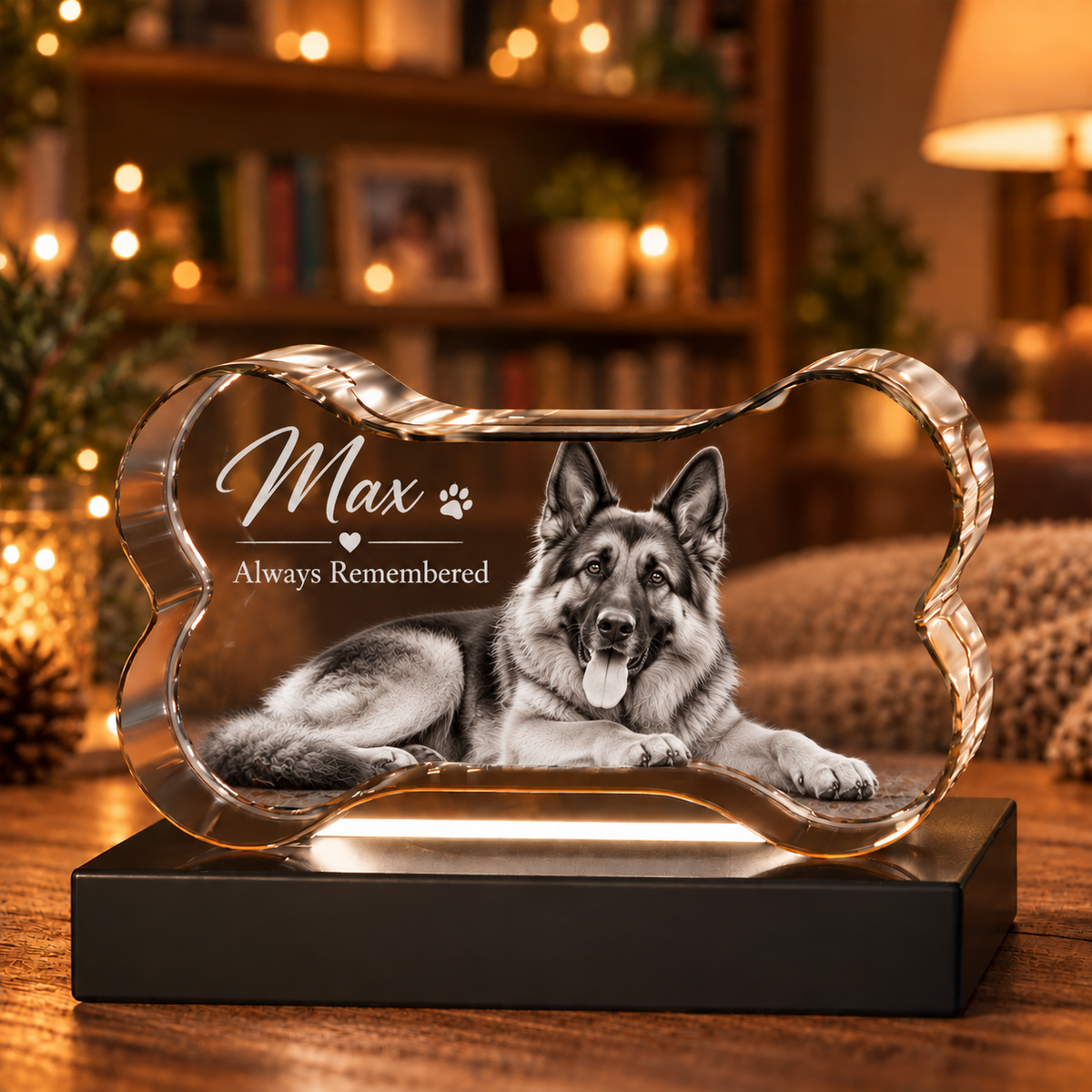 2D Pet Bone Crystal